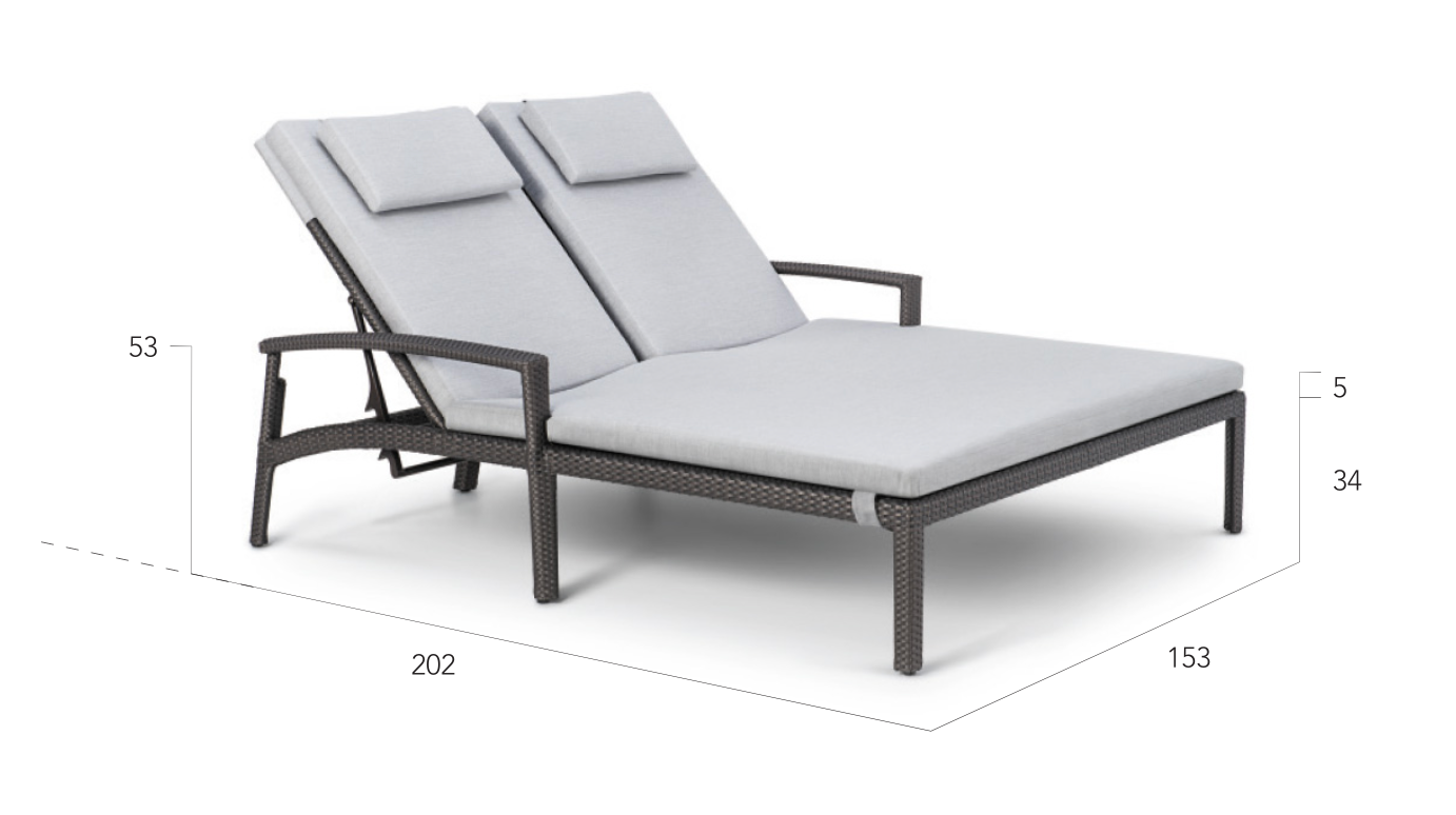 Sun Lounger Double